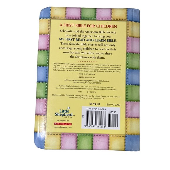My First Religious Read and Learn Bible Board Book - Picture 9 of 12